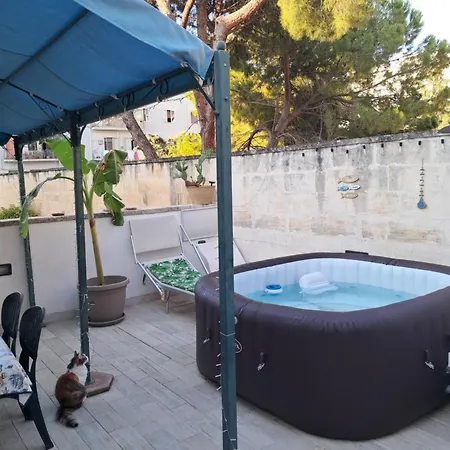 Tatil Evi Casa Lauretta - Terrazza Con Idromassaggio - Garage Wifi E Bici Gratuite Lecce